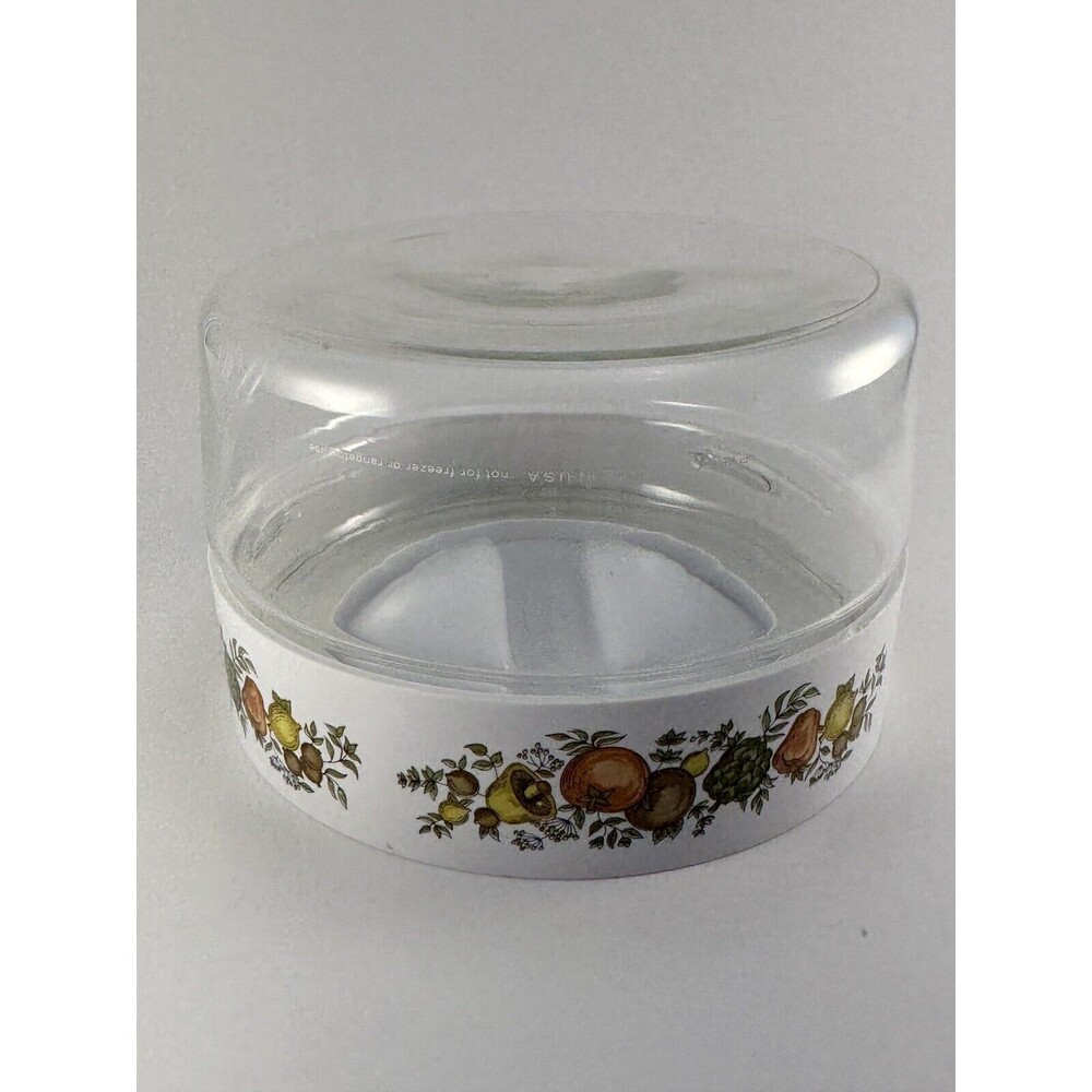 Vintage Pyrex Canister See N Store Spice of Life Glass Storage - Picture 7 of 7